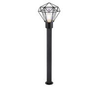 Luminosa Lighting Luminosa Horace Outdoor Bollard Black Ip44 1X E27