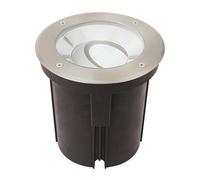 Luminosa Lighting Luminosa Hoxton Outdoor 16.5W Led Recessed Ground Light Brushed Stainless Steel, Ip67, 4000K