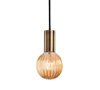 Luminosa Lighting Luminosa Hudson 1 Light Ceiling Pendant Antique Brass, E27