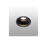 Luminosa Lighting Luminosa Hyde Black Tiltable Round Recessed Downlight, Gu10