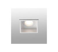 Luminosa Lighting Luminosa Hyde White Square Recessed Downlight Ip44, Gu10