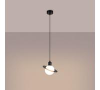 Luminosa Lighting Luminosa Hyperion Decorative Dome Pendant Ceiling Light Black