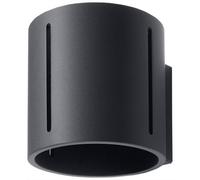 Luminosa Lighting Luminosa Inez 1 Light Flush Wall Light Black, G9