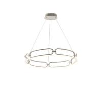 Luminosa Lighting Luminosa Infinity Integrated Led Circular Ceiling Pendant - 60Cm, White, 4000K