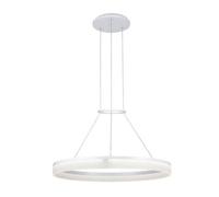 Luminosa Lighting Luminosa Integrated Led 1 Light Medium Ceiling Pendant White