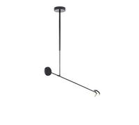 Grok Invisible - LED Ceiling Pendant Matt Black Phase Cut Dimming 765lm 2700K