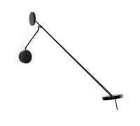 Grok Invisible - LED Wall Reading Light Matt Blac Touch dimmer 765lm 2700K