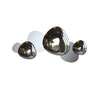 Maytoni Jack-stone LED wall lamp, 79 cm, nickel