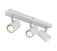 Luminosa Lighting Luminosa James Ceiling Spotlight Bar White Matt 3X Gu10