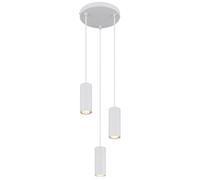 Luminosa Lighting Luminosa James Cluster Pendant Ceiling Light White Matt 3X Gu10