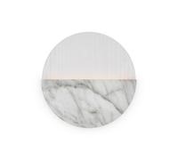 Luminosa Lighting Luminosa Jupiter Modern Integrated Led Wall Lamp Marble 3000K 200Lm White Shade