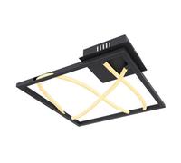 Luminosa Lighting Luminosa Kaia Integrated Led Semi Flush Ceiling Light Metal 4X Led 3000K