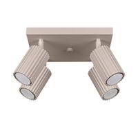 Luminosa Lighting Luminosa Karbon Ceiling Spotlight Clusters Taupe 4X Gu10