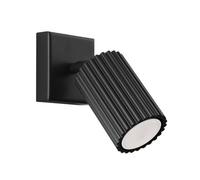Luminosa Lighting Luminosa Karbon Minimalist Single Wall Spotlight Black
