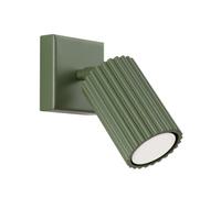 Luminosa Lighting Luminosa Karbon Minimalist Single Wall Spotlight Olive Green
