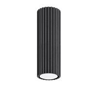 Luminosa Lighting Luminosa Karbon Minimalist Surface Mounted Ceiling Lamp 20 Black