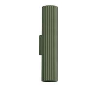 Luminosa Lighting Luminosa Karbon Minimalist Up Down Wall Lamp 30Cm Olive Green