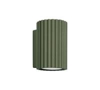 Luminosa Lighting Luminosa Karbon Minimalist Wall Down Lamp 10Cm Olive Green