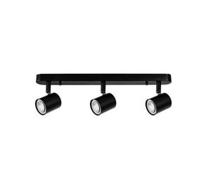 Luminosa Lighting Luminosa Keeper Triplex Triple Adjustable Spotlight Bar Gu10 Black