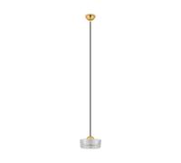 Luminosa Lighting Luminosa Keros Slim Pendant Ceiling Light Platinum Gold Led 6W 394Lm 3000K