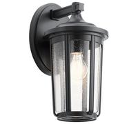 Luminosa Lighting Luminosa Kichler Fairfield Outdoor Wall Lantern Black, Ip44