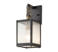 Luminosa Lighting Luminosa Kichler Lahden Outdoor Wall Lantern Weathered Zinc, Ip44