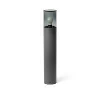 Luminosa Lighting Luminosa Kila Dark Grey Beacon Bollard Lamp 70Cm Smoked 3000K Ip65