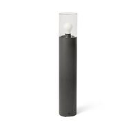Luminosa Lighting Luminosa Kila Dark Grey Beacon Bollard Lamp 70Cm Transparent Ip65