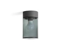 Luminosa Lighting Luminosa Kila Dark Grey Surface Mounted Ceiling Lamp Smoked 2700K Ip65