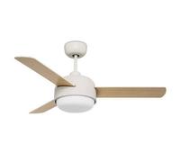 Luminosa Lighting Luminosa Klar 2 Light Ceiling Fan Old White, E27