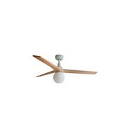 DC Ceiling Fan Klim M White-Oak with Light & Remote