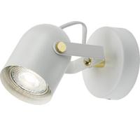 KnightsBridge 230V GU10 Single Spotlight - Matt White