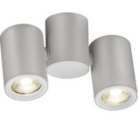 Luminosa Lighting Luminosa Knightsbridge Dee Twin Surface Adjustable Round Spotlight White - Dea2Trw