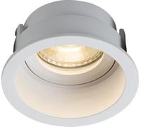 Luminosa Lighting Luminosa Knightsbridge Dipa Single Fixed Round Anti-Glare Downlight White - Dia1Frw