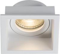 Luminosa Lighting Luminosa Knightsbridge Dipa Single Fixed Square Anti-Glare Downlight White - Dia1Fsw