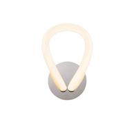 Luminosa Lighting Luminosa Knot Led Wall Lamp, 12W Led, 3000K, 900Lm, Ip20, Chrome