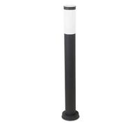 Luminosa Lighting Luminosa Koral 1 Light Outdoor Bollard Light Urban Grey Ip55