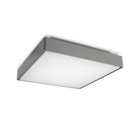 Luminosa Lighting Luminosa Ksel Led Large Outdoor Ceiling Light Grey Ip65