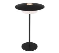 Luminosa Lighting Luminosa Kyler Integrated Led Table Lamp Matt Black Ip44 Led Dimmable 1800-3000K Touch Dimmer
