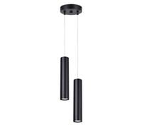 Luminosa Lighting Luminosa Lagos Cluster Pendant Ceiling Light Black 2X Gu10