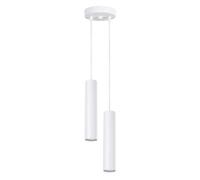 Luminosa Lighting Luminosa Lagos Cluster Pendant Ceiling Light White 2X Gu10