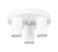 Luminosa Lighting Luminosa Lagos Modern Ceiling Lamp 3 Light White