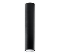 Ceiling lamp Plafond LAGOS 40 Black GU10 Led SOLLUX LIGHTING Living/Dining room