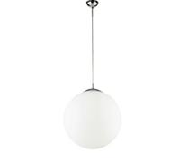 Luminosa Lighting Luminosa Lampd Globe Pendant Ceiling Light White 45X51Cm