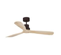 FARO BARCELONA Lantau L ceiling fan DC 3 blades brown/pine
