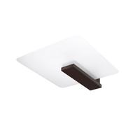 Luminosa Lighting Luminosa Lappo Flush Ceiling Light Wenge
