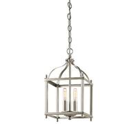 Kichler Larkin 2 Light Small Pendant Brushed Nickel