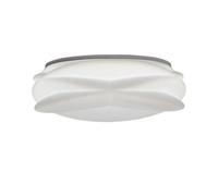 Luminosa Lighting Luminosa Lascas Flush Ceiling Light 54Cm Round 55W Led 3000-6500K Tuneable, 3800Lm, Remote Controlwhite