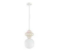 Luminosa Lighting Luminosa Latera Slim Pendant Ceiling Light White, Vanilla, Matt White