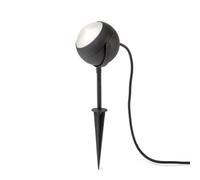 Luminosa Lighting Luminosa Lecce Outdoor Effect Spot Light, Black, High Power Led, 4W 240V, Ip44